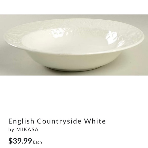 🍚 2 Mikasa English Countryside 10” Bowls - Picture 4 of 9